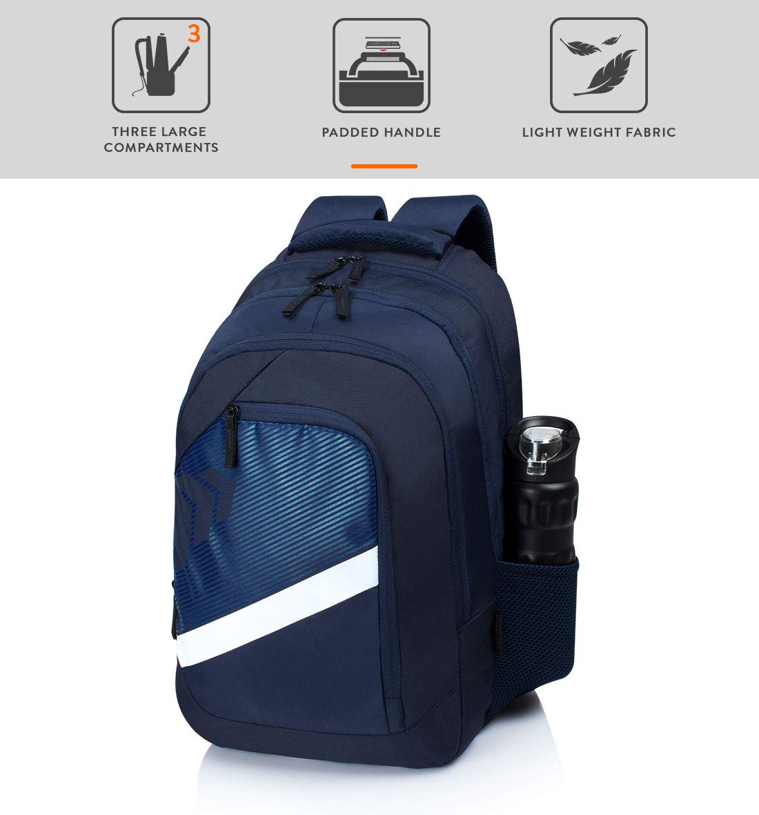 Laptop Lunars School Bags Vline 35L Backpack With Year Warranty