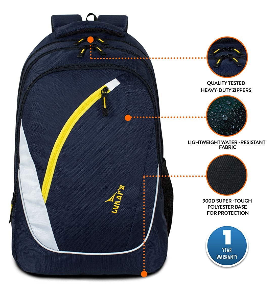 Lunar's comet 35l lightweight casual backpack deals