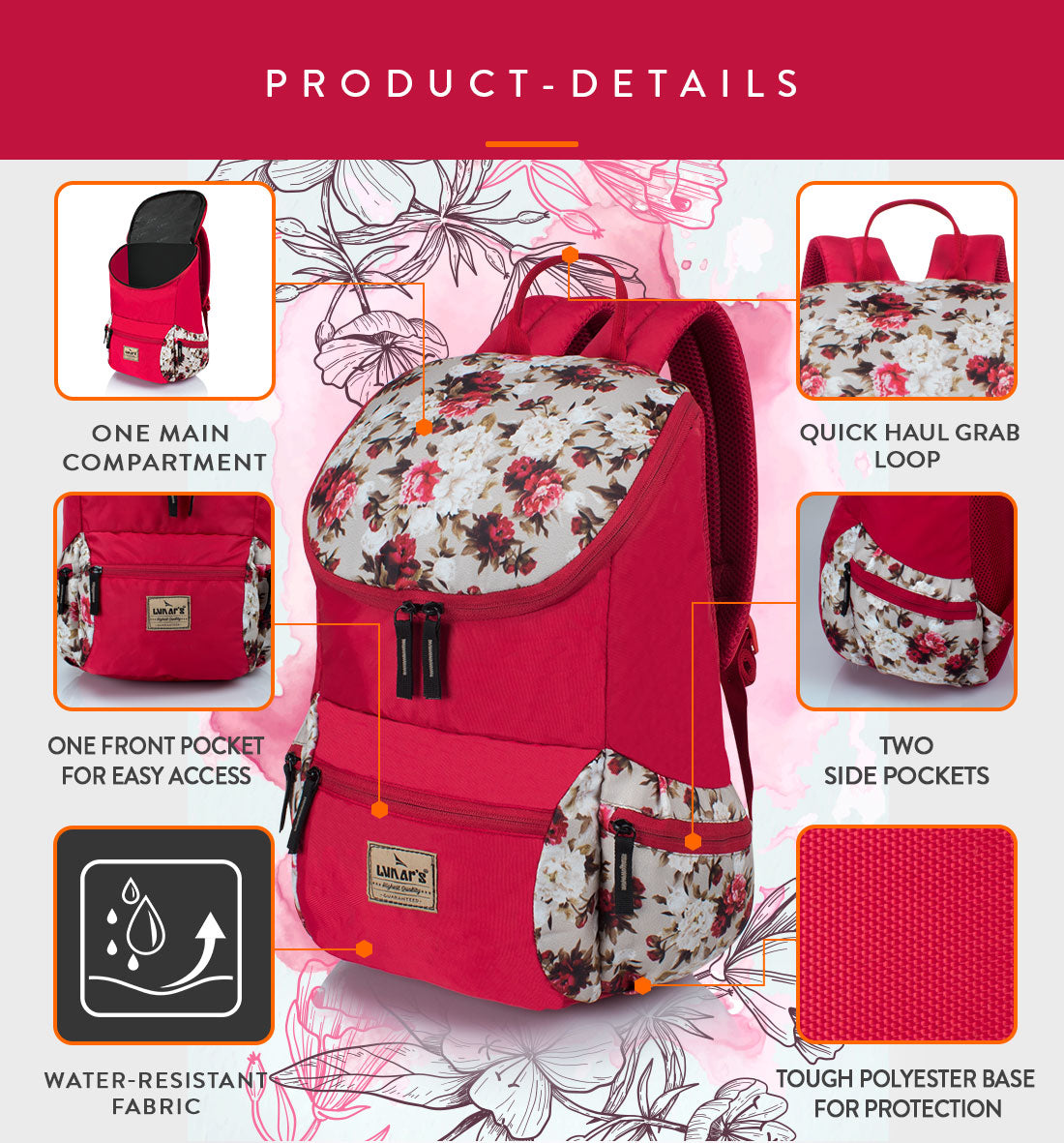 Lunars college bags shop